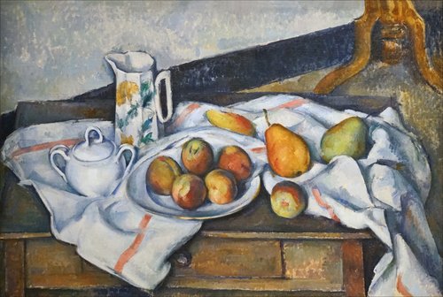 Peaches and Pears, 1890, Paul Cézanne