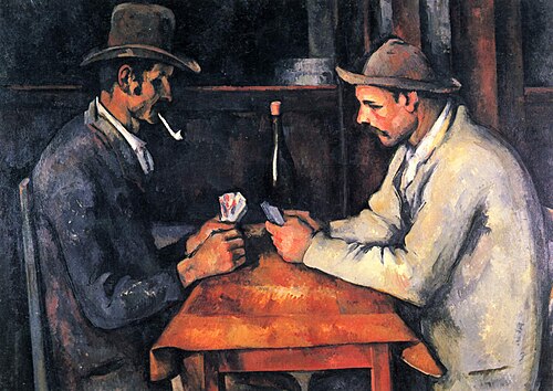 Les Joueurs de cartes, 1892, Paul Cézanne