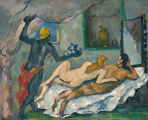 L'Après-midi à Naples, 1875, Paul Cézanne