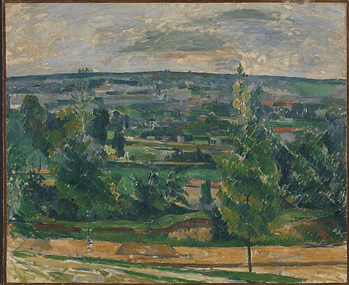 Paysage près de Melun, 1879, Paul Cézanne