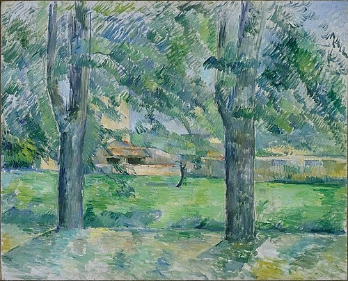 Meadow and Farm of Jas de Bouffan, 1886, Paul Cézanne