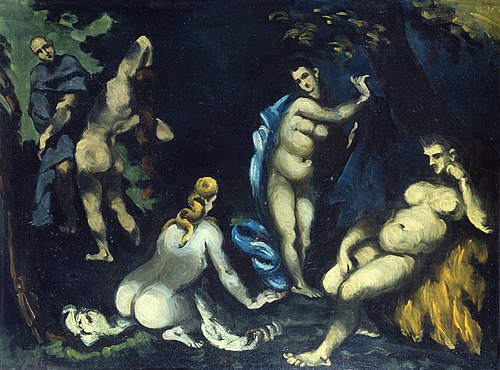 La Tentation de saint Antoine (The Temptation of St. Anthony), 1870, Paul Cézanne