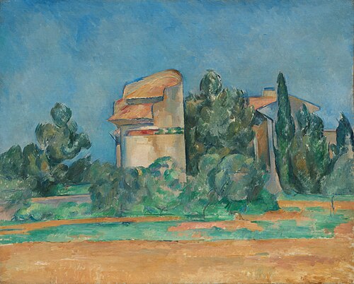 Pigeonnier de Bellevue, 1890, Paul Cézanne