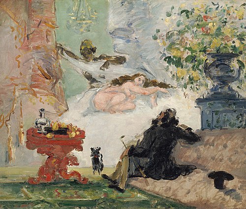 Une moderne Olympia, 1873, Paul Cézanne