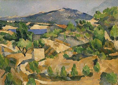 Le Barrage de François Zola, 1879, Paul Cézanne