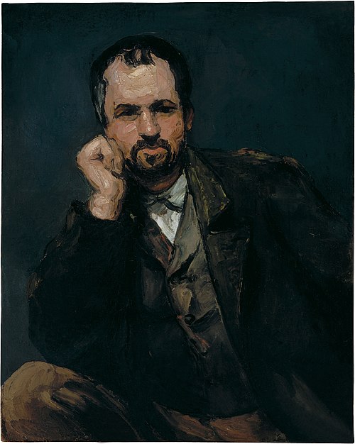 Portrait d'homme, 1866, Paul Cézanne