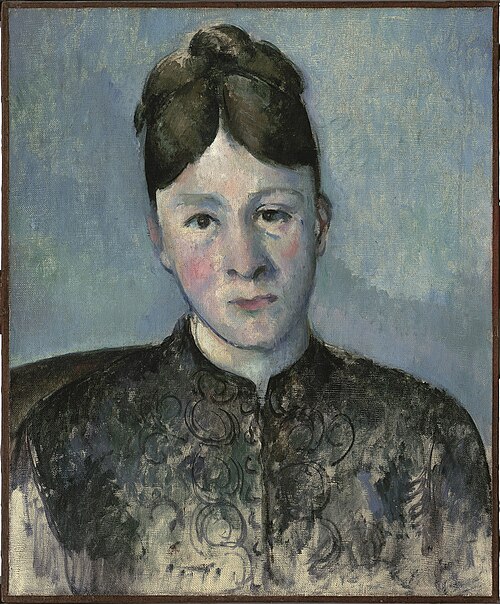 Portrait de Madame Cézanne, 1885, Paul Cézanne