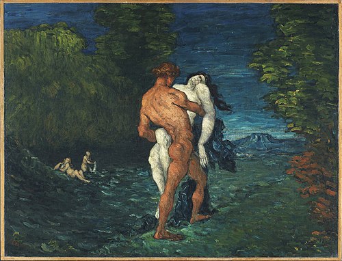 L'Enlèvement, 1867, Paul Cézanne