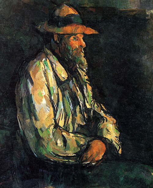 Le Jardinier Vallier, 1906, Paul Cézanne