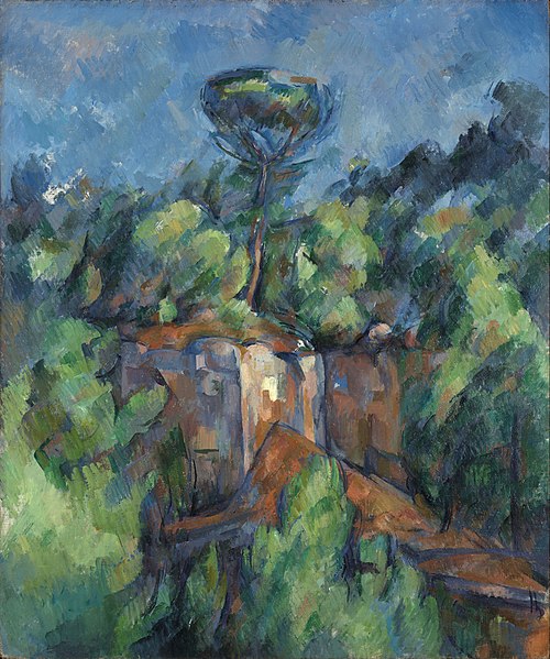 La Carrière de Bibémus, 1898, Paul Cézanne