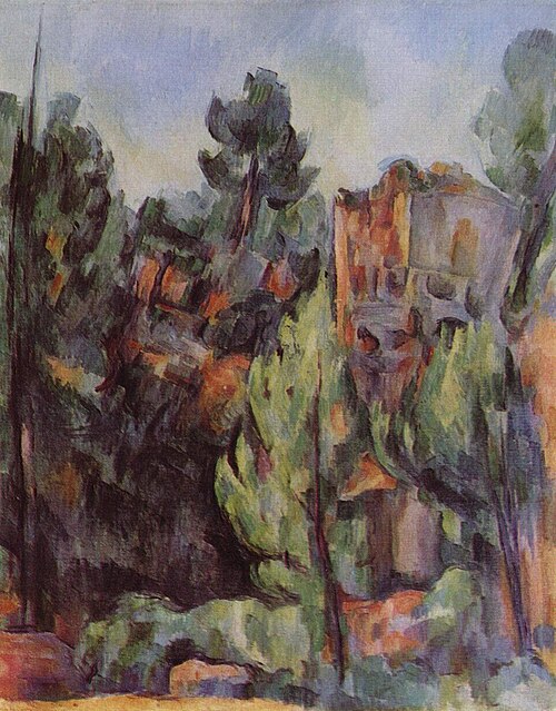 La Carrière de Bibémus, 1898, Paul Cézanne
