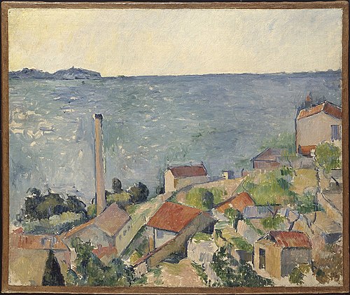 La Mer à l'Estaque, 1878, Paul Cézanne