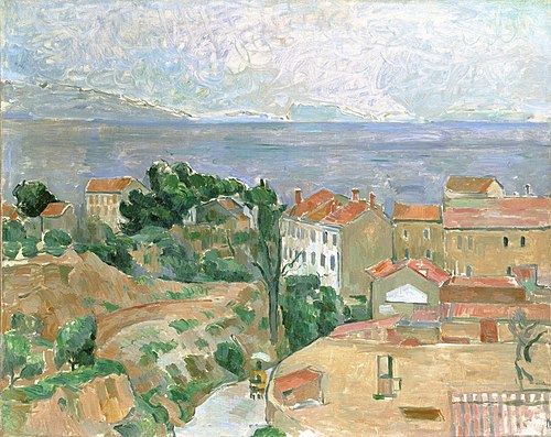 Vue sur l'Estaque, 1882, Paul Cézanne