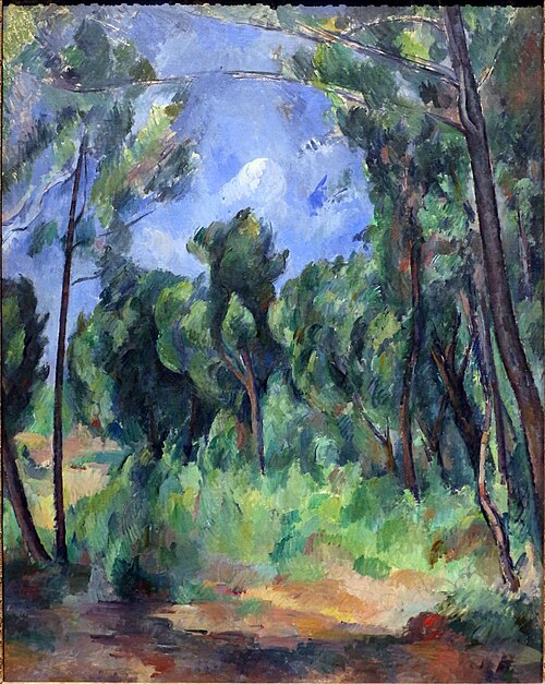 Clairière, 1895, Paul Cézanne