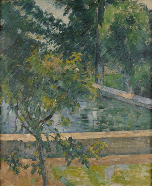 Le Bassin du Jas de Bouffan, 1878, Paul Cézanne
