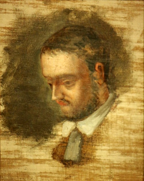 Portrait of Emile Zola, 1862, Paul Cézanne