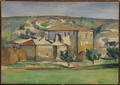 Maisons Provençales, Encagnane, 1885, Paul Cézanne