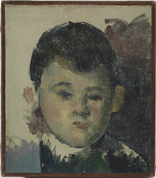 Portrait du fils de l'artiste, 1875, Paul Cézanne