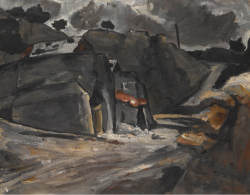 Paysage provençal (Rochers à l'Estaque), 1870, Paul Cézanne