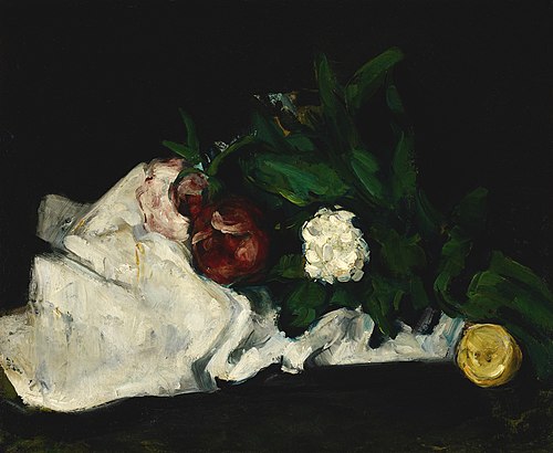 Flowers and Fruits, 1872, Paul Cézanne