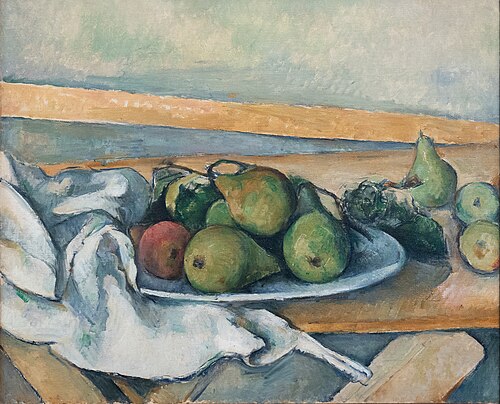 Nature morte aux poires, 1895, Paul Cézanne