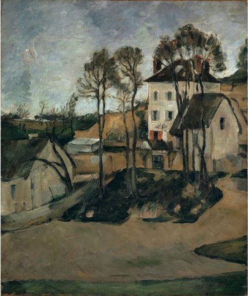 La maison du docteur Gachet à Auvers-sur-Oise, 1872, Paul Cézanne