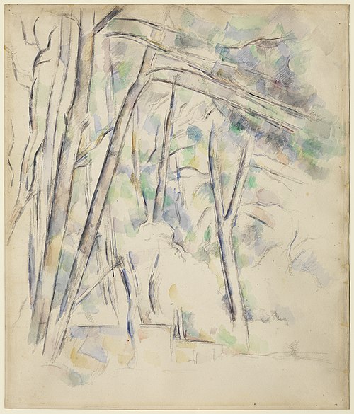 La citerne au parc de Château Noir, 1895, Paul Cézanne