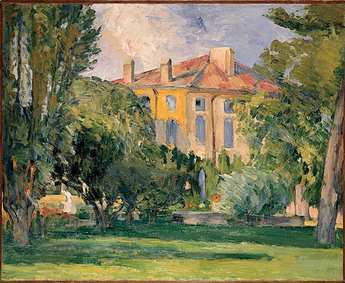 La Maison du Jas de Bouffan, 1874, Paul Cézanne