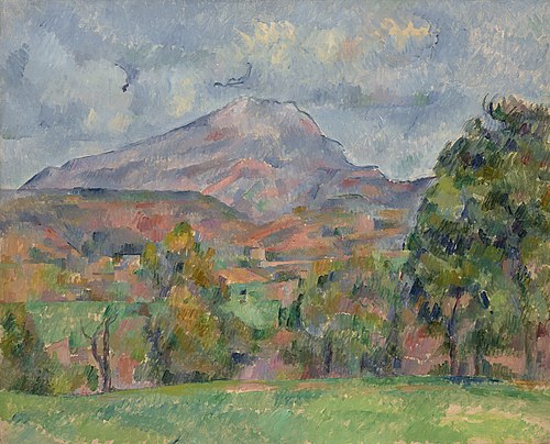La Montagne Sainte-Victoire, 1889, Paul Cézanne