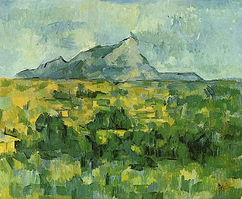 La Montagne Sainte-Victoire vue des Lauves, 1902, Paul Cézanne