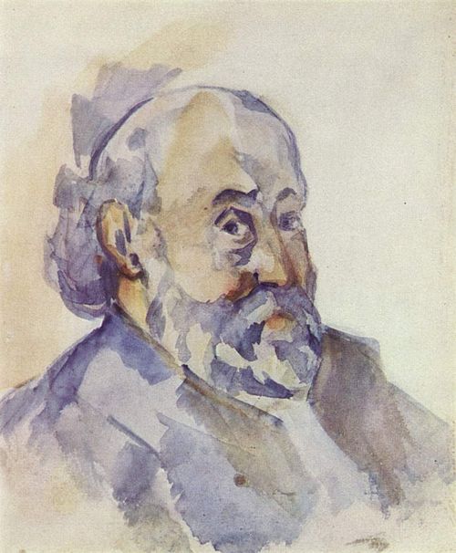 Portrait de l'artiste, 1895, Paul Cézanne