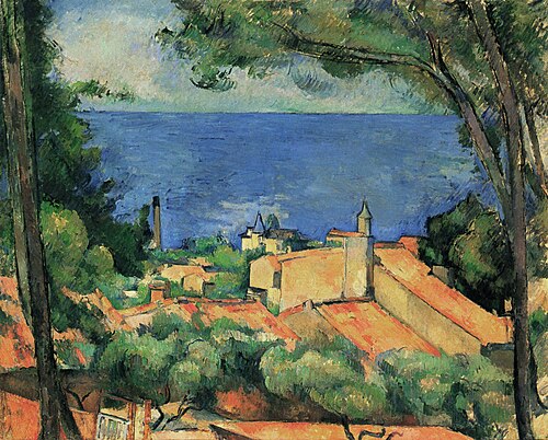 L'Estaque aux toits rouges, 1883, Paul Cézanne