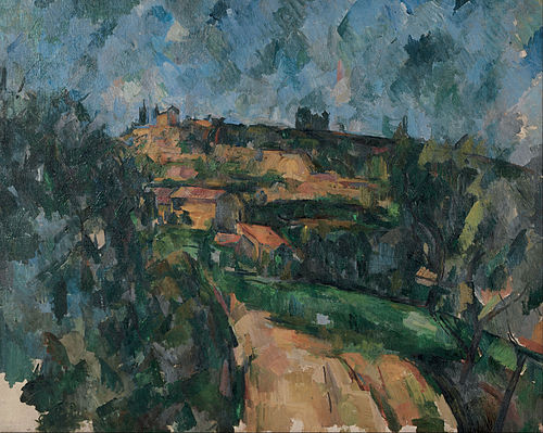 La Route tournante en haut du chemin des Lauves, 1904, Paul Cézanne