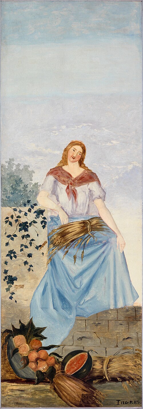 Les Quatre Saisons: L'Été, 1860, Paul Cézanne