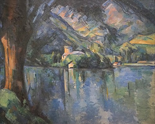 The Lac d'Annecy, 1896, Paul Cézanne