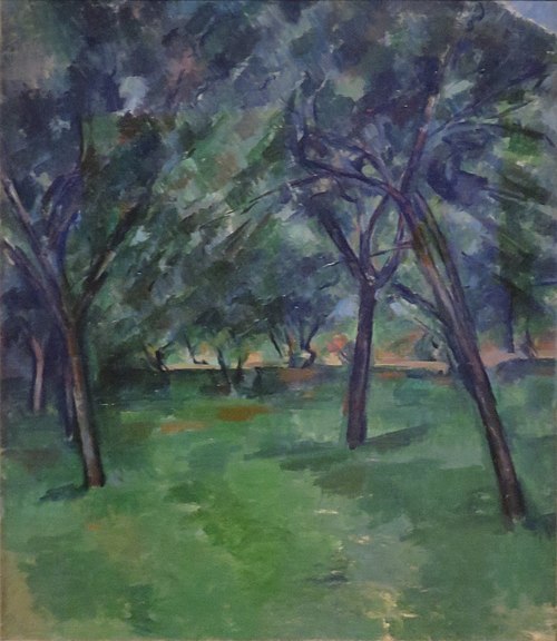Un clos, 1890, Paul Cézanne