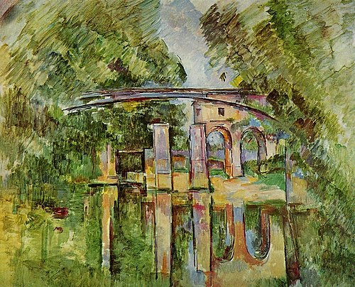 Le Moulin brûlé à Maisons-Alfort, 1894, Paul Cézanne