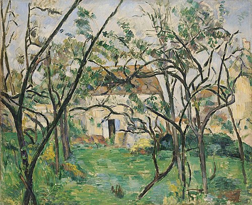 La Maison rustique, 1880, Paul Cézanne