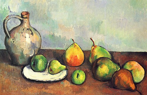 Pichet et fruits, 1893, Paul Cézanne