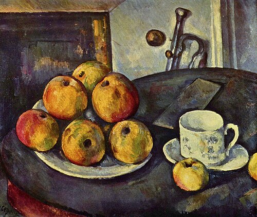 Les Grosses pommes, 1890, Paul Cézanne