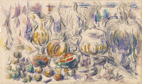 La buire et la soupière, 1889, Paul Cézanne