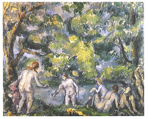 Six baigneuses; Les Ondines, 1887, Paul Cézanne