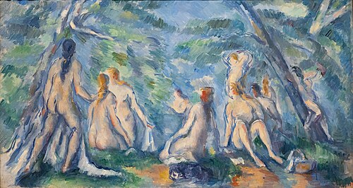 Baigneuses, 1895, Paul Cézanne