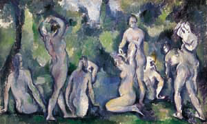 Groupe de baigneuses, 1894, Paul Cézanne