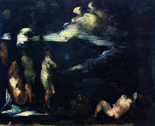 Baigneuses, 1870, Paul Cézanne