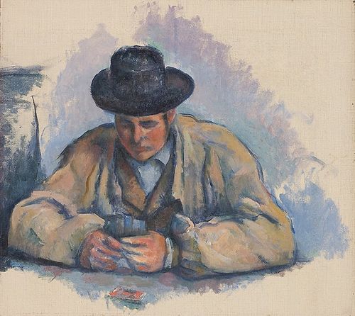 Le Joueur de cartes, 1890, Paul Cézanne