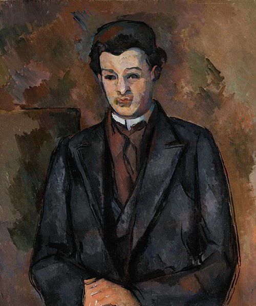 Portrait d'Alfred Hauge, 1899, Paul Cézanne