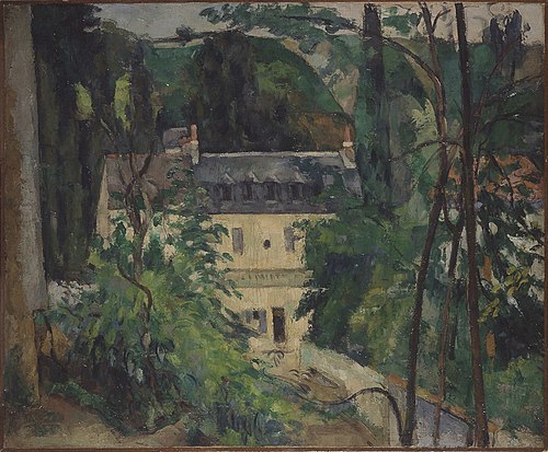 Paysage, environs de Pontoise, 1875, Paul Cézanne