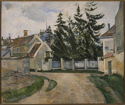 Maisons et sapins, 1881, Paul Cézanne