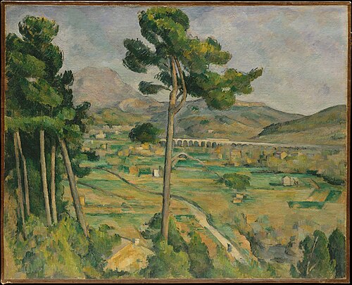 La Montagne Sainte-Victoire vue de Montbriand, 1882, Paul Cézanne
